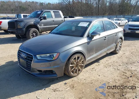2015 Audi A3 2.0T Premium from USA, damaged, VIN WAUBFGFF4F1117981